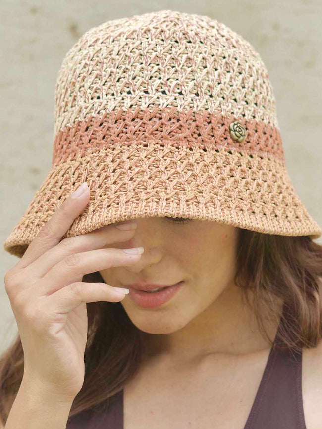 Multi Crochet Beach Bucket Hat