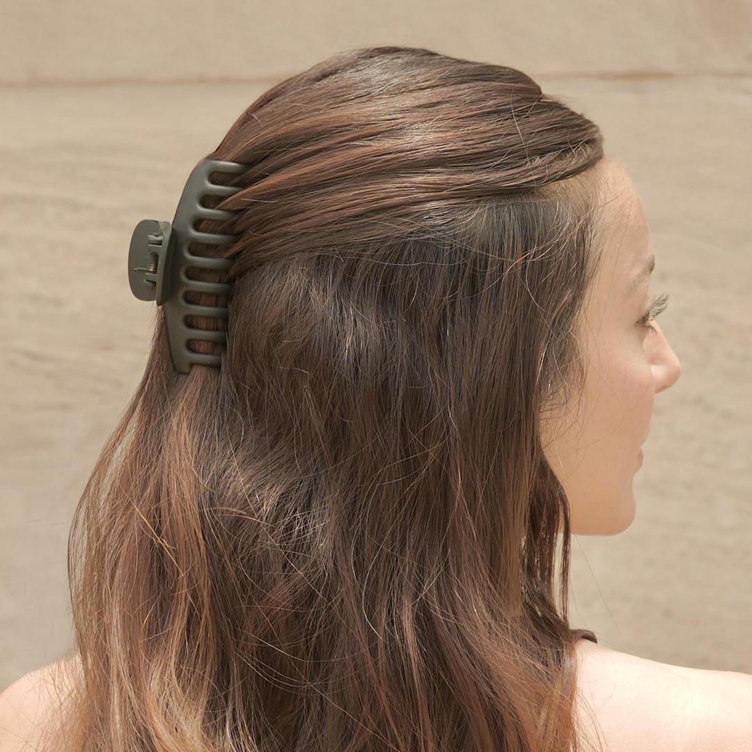 Multi Everyday Neutral Hair Claw Clips Set of 2