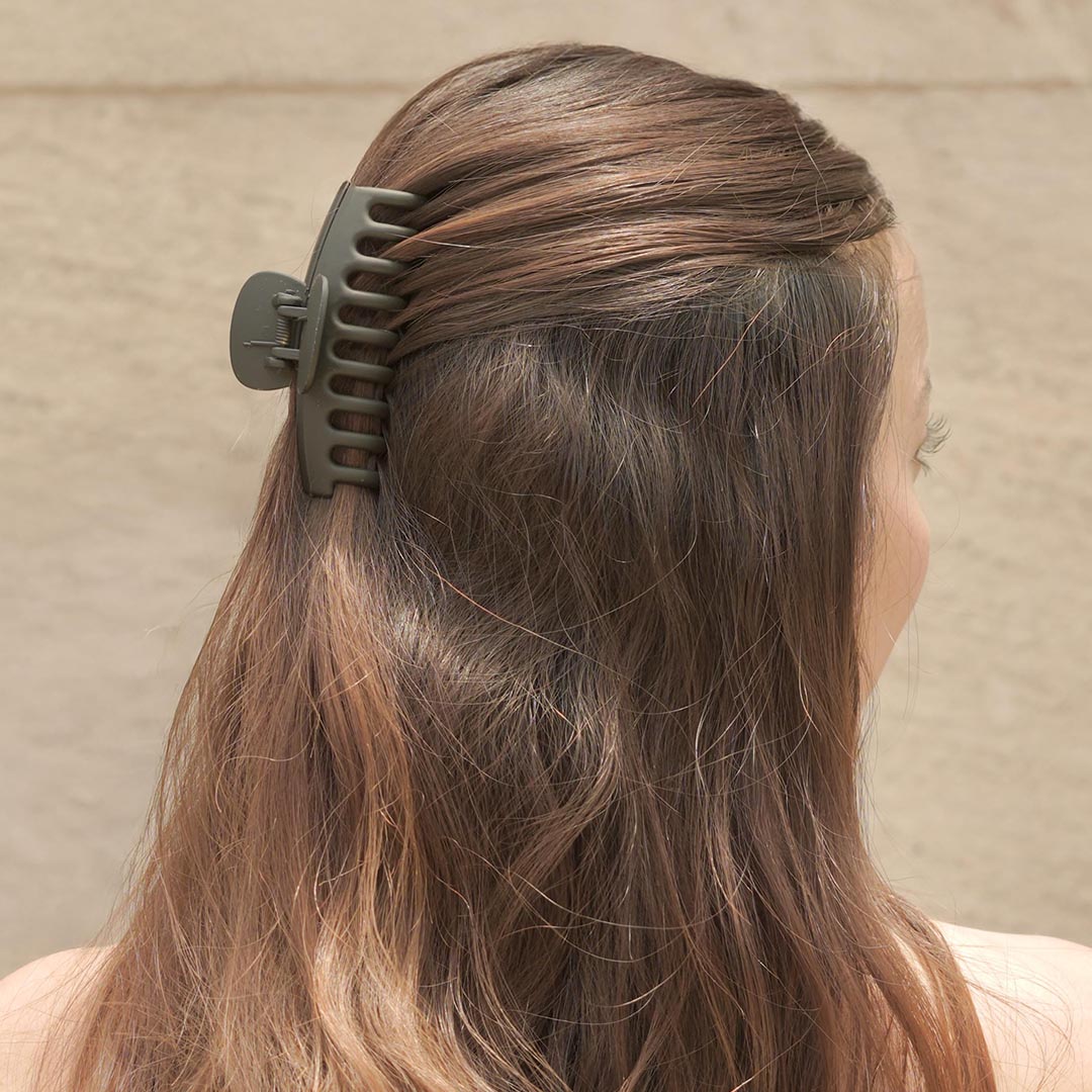 Multi Everyday Neutral Hair Claw Clips Set of 2