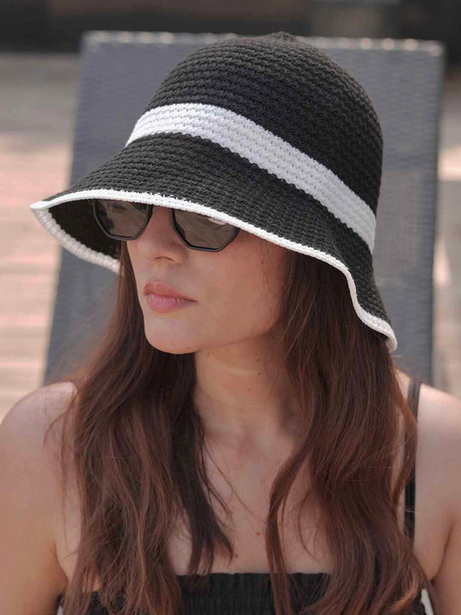 Multi Crochet Bucket Hat