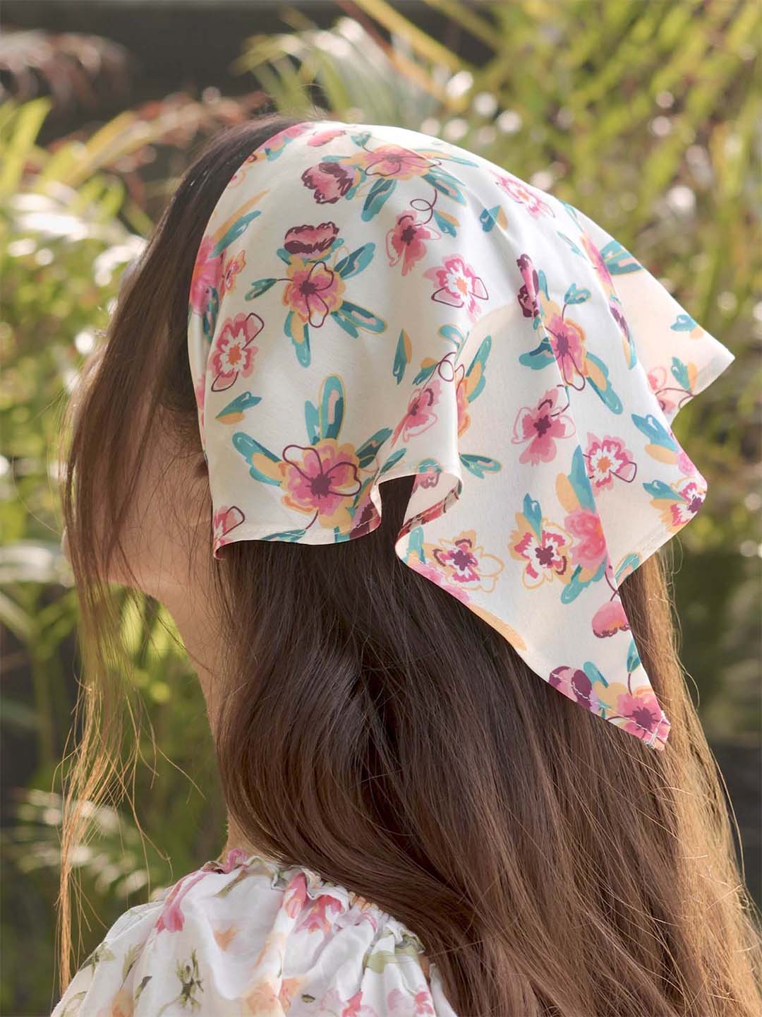 Multi Bloom Headscarf