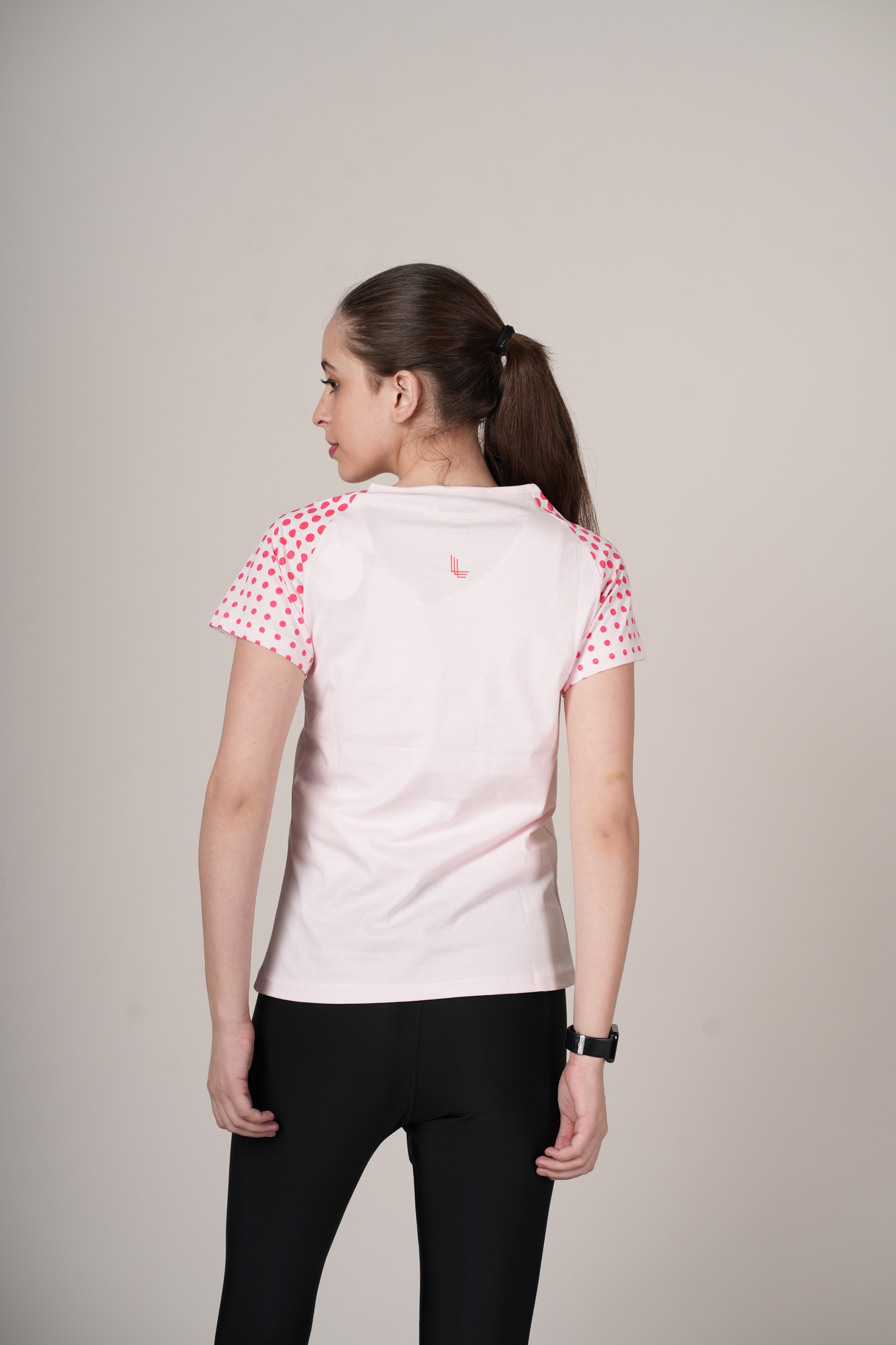 Women Pink Cotton Regular T-Shirt