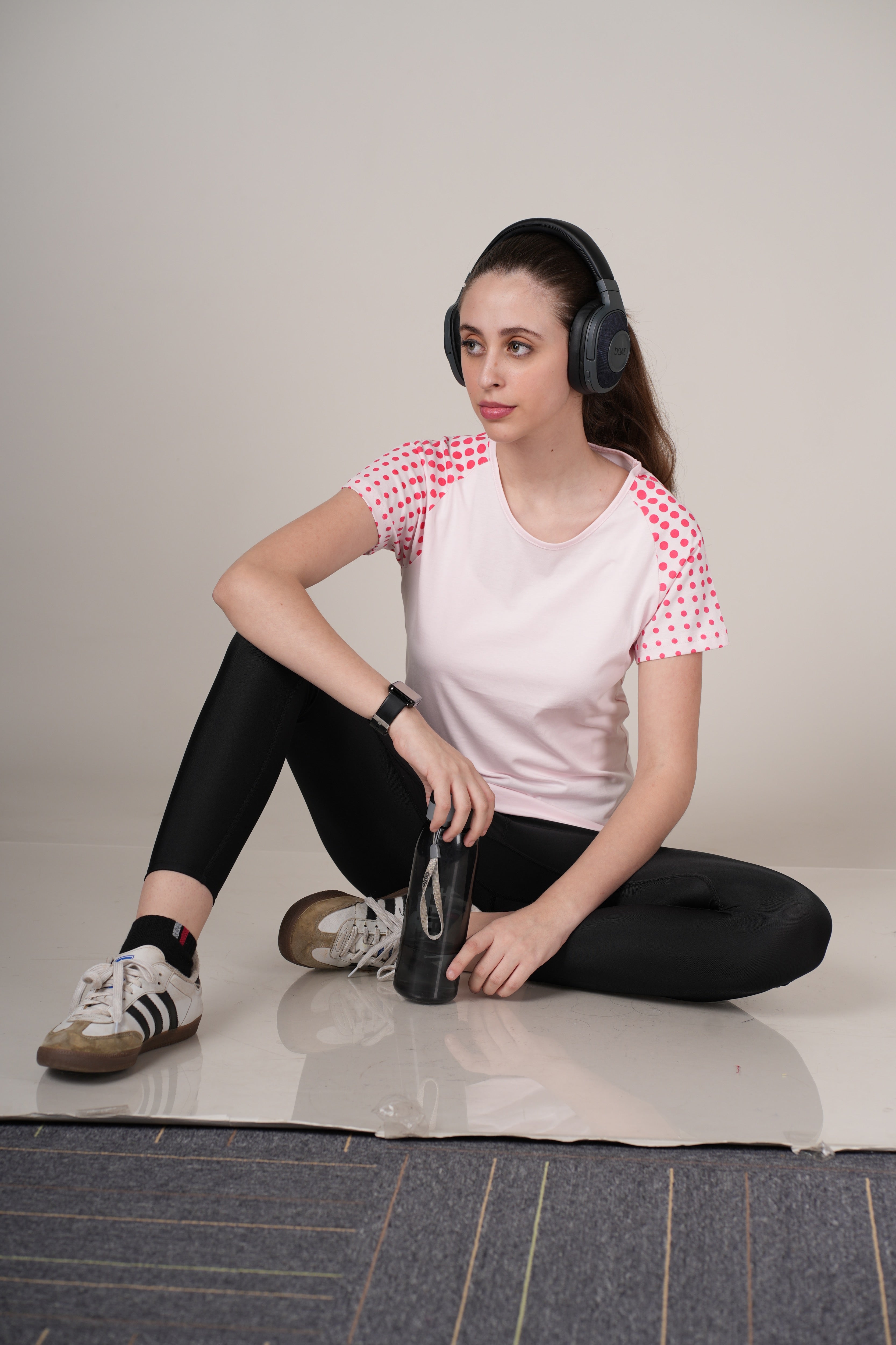 Women Pink Cotton Regular T-Shirt