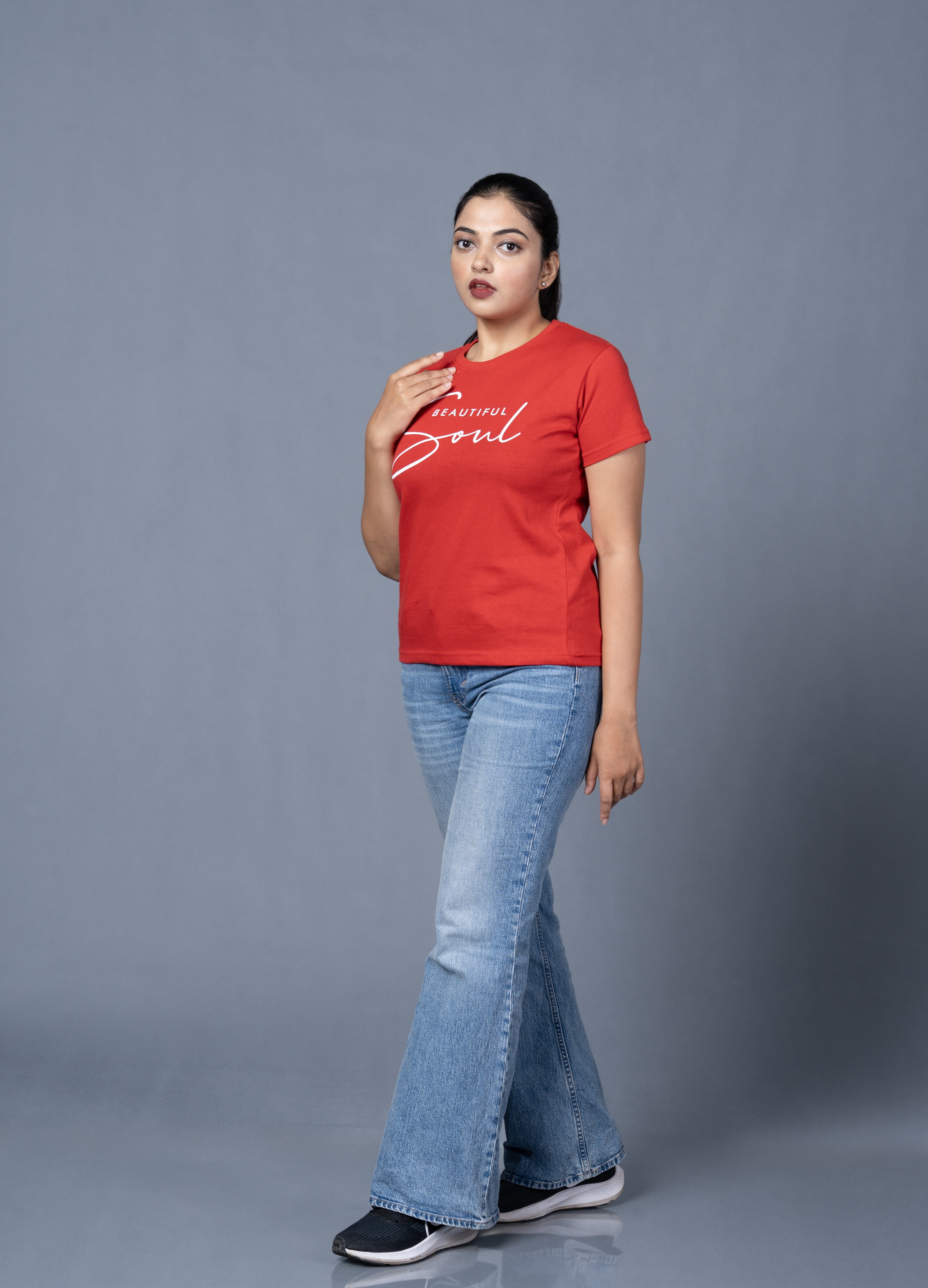 Women  Pink Cotton Tshirt