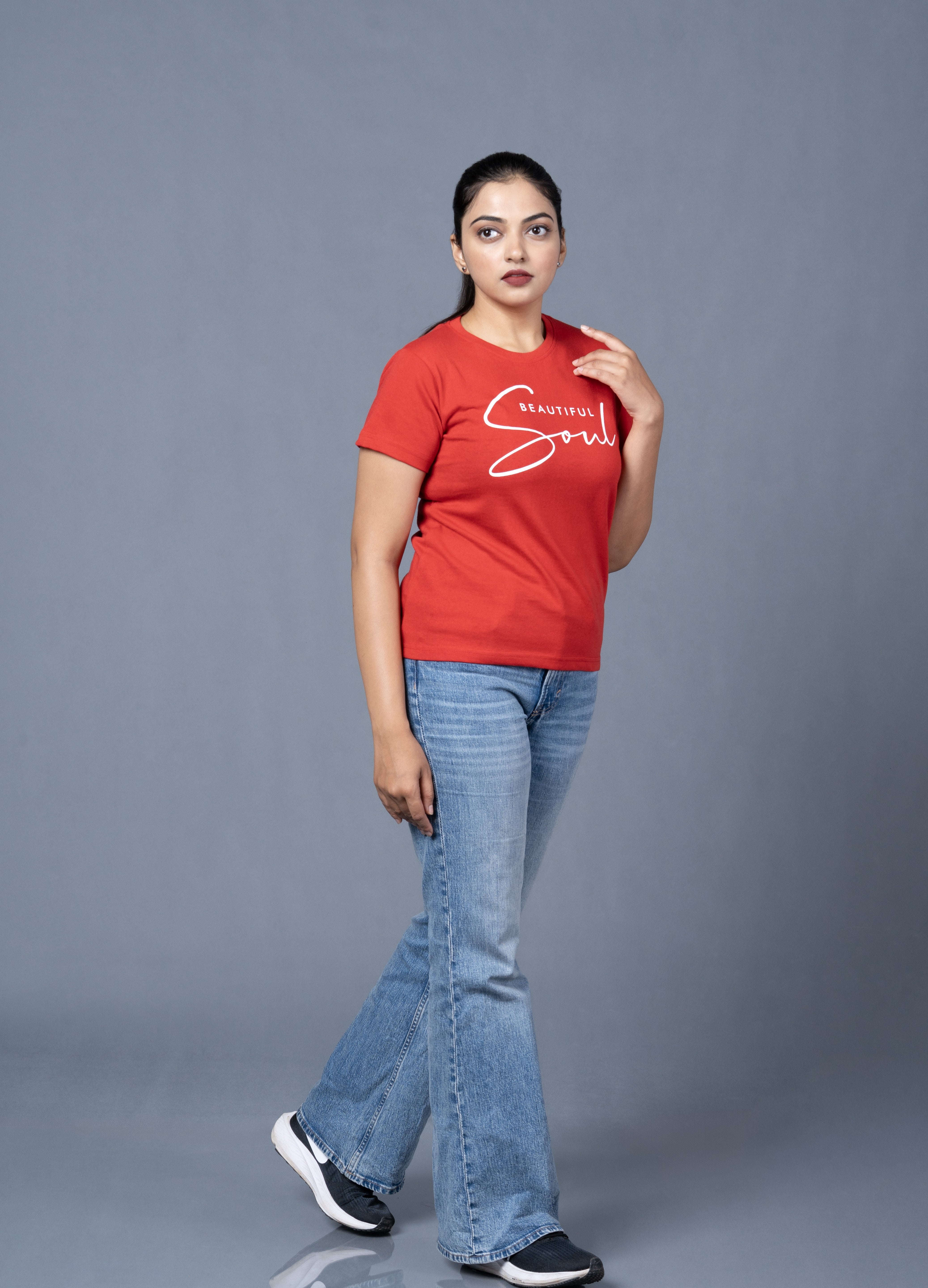 Women  Pink Cotton Tshirt