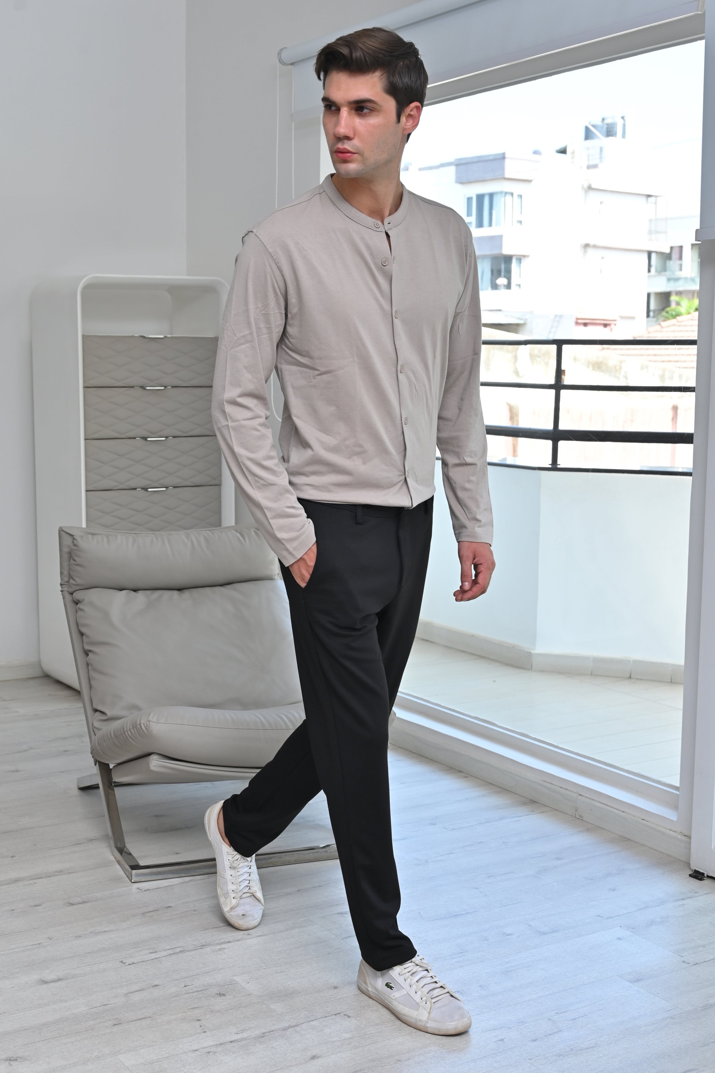 Men Comfort Knitted Trouser