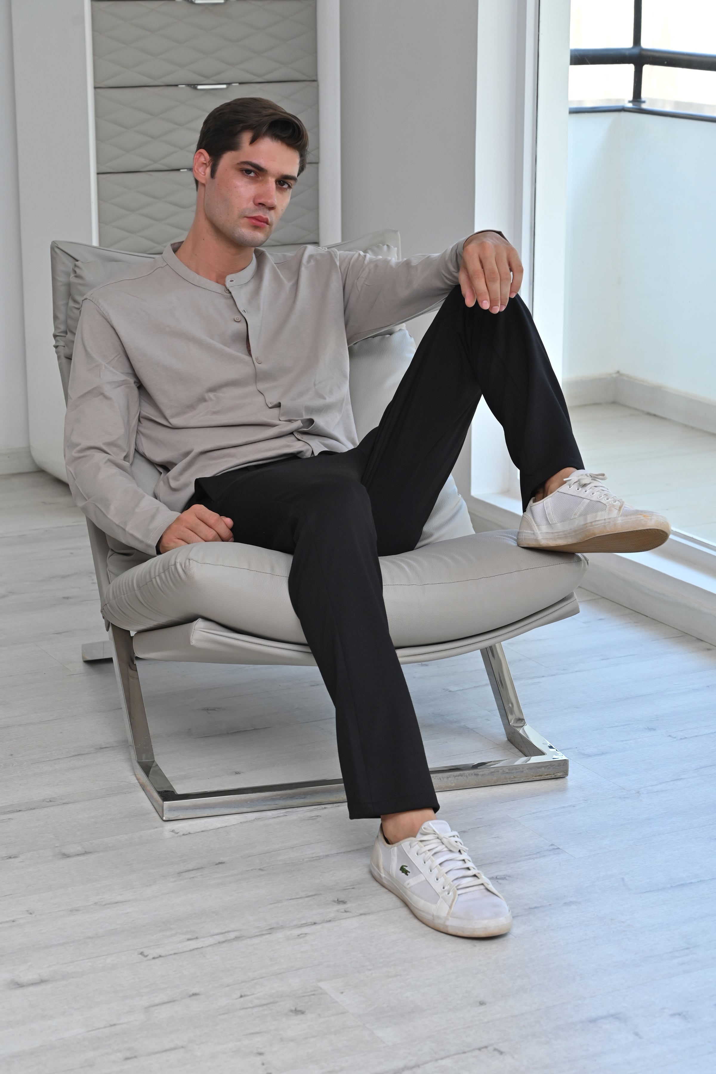 Men Comfort Knitted Trouser