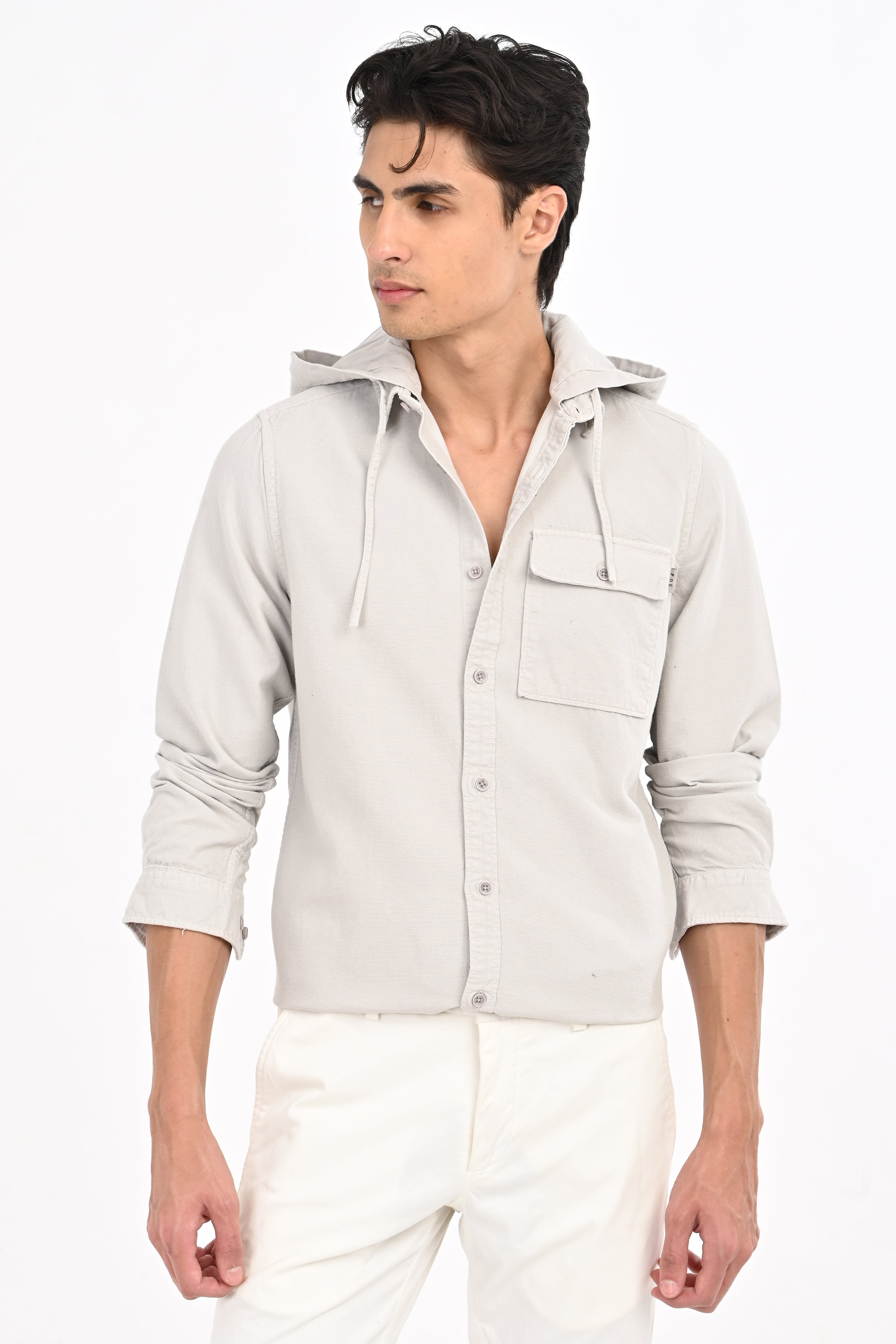 Men Vampir Hooded Shirt