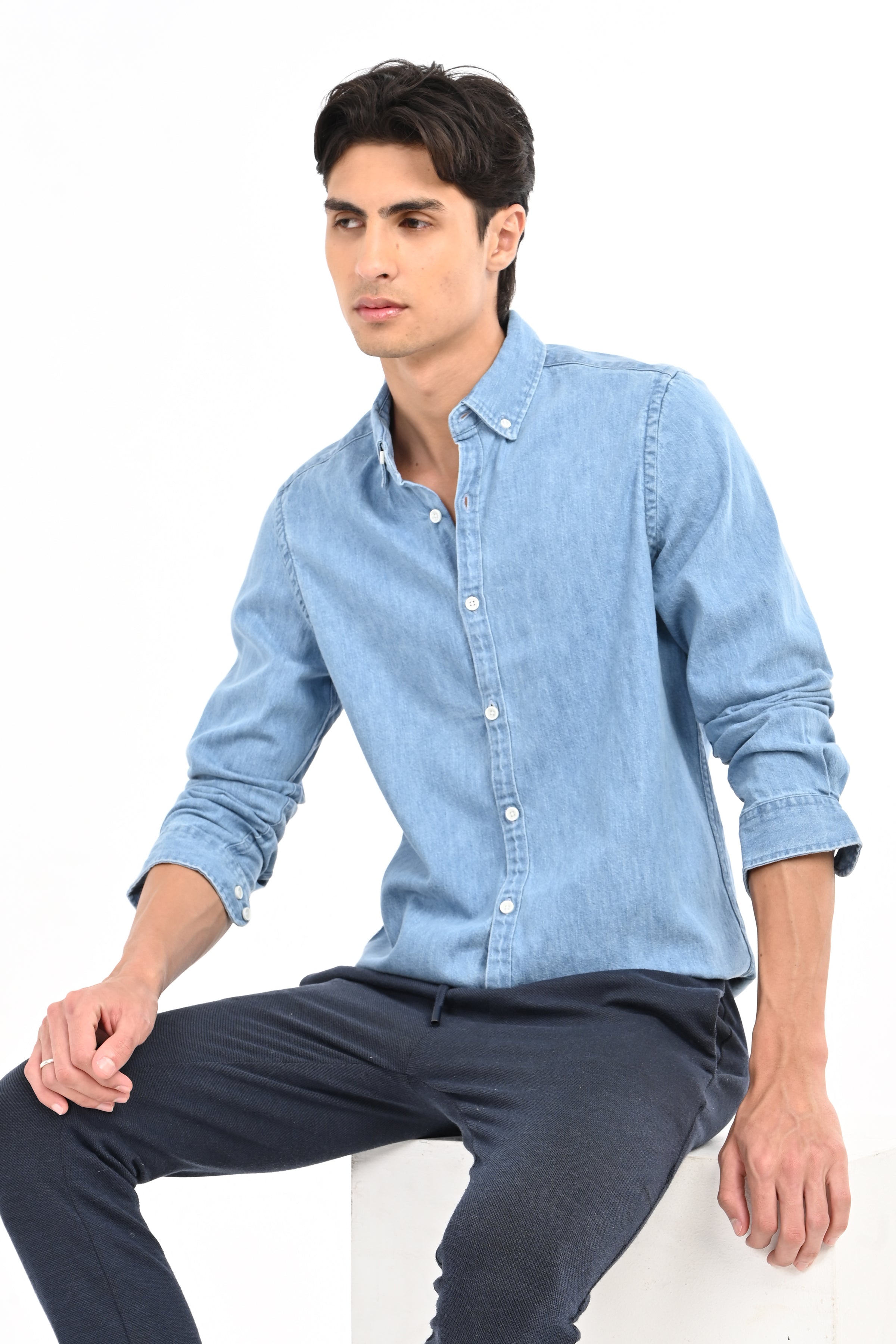 Men Heidi Slub Shirt