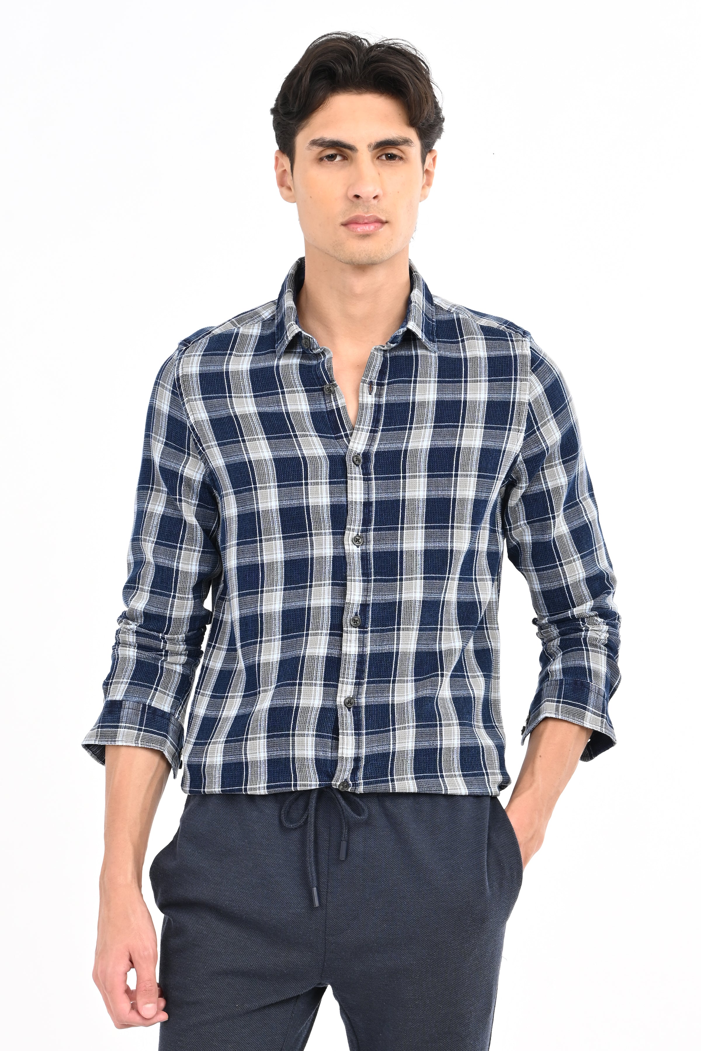 Men Astonish Check Shirt