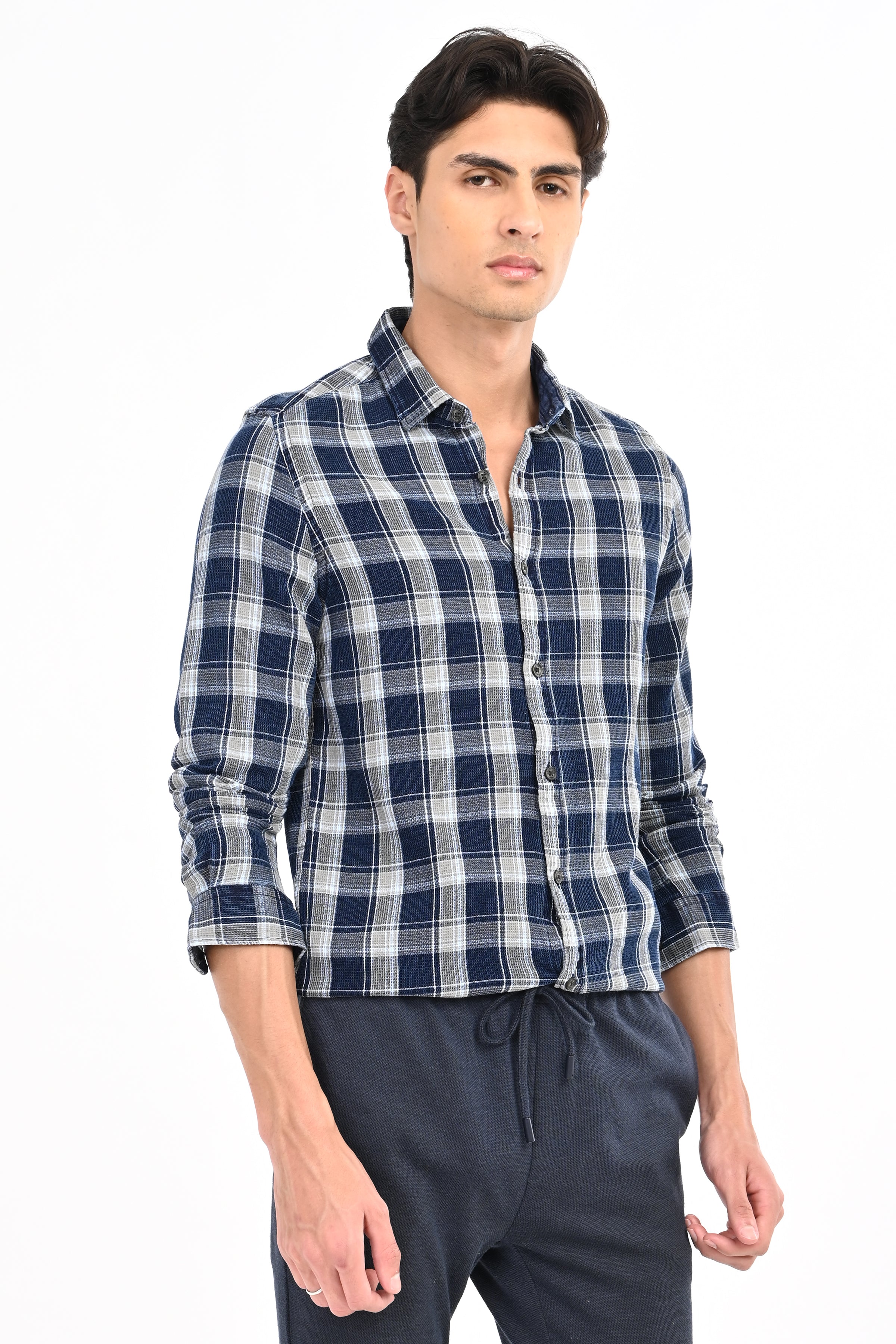 Men Astonish Check Shirt