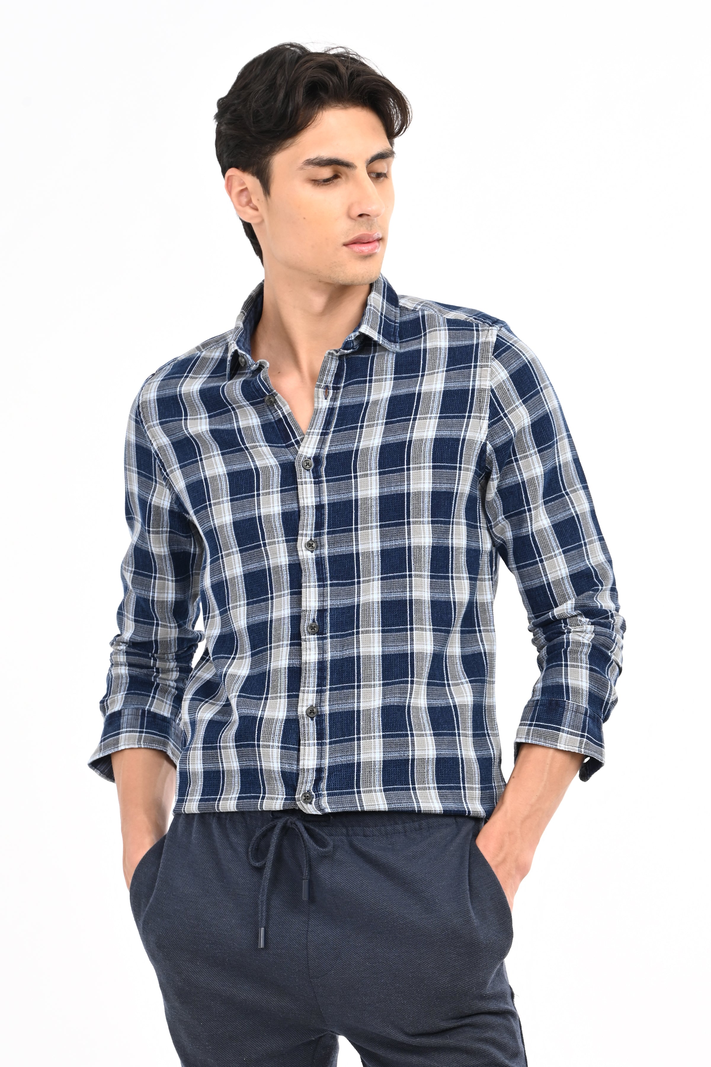 Men Astonish Check Shirt
