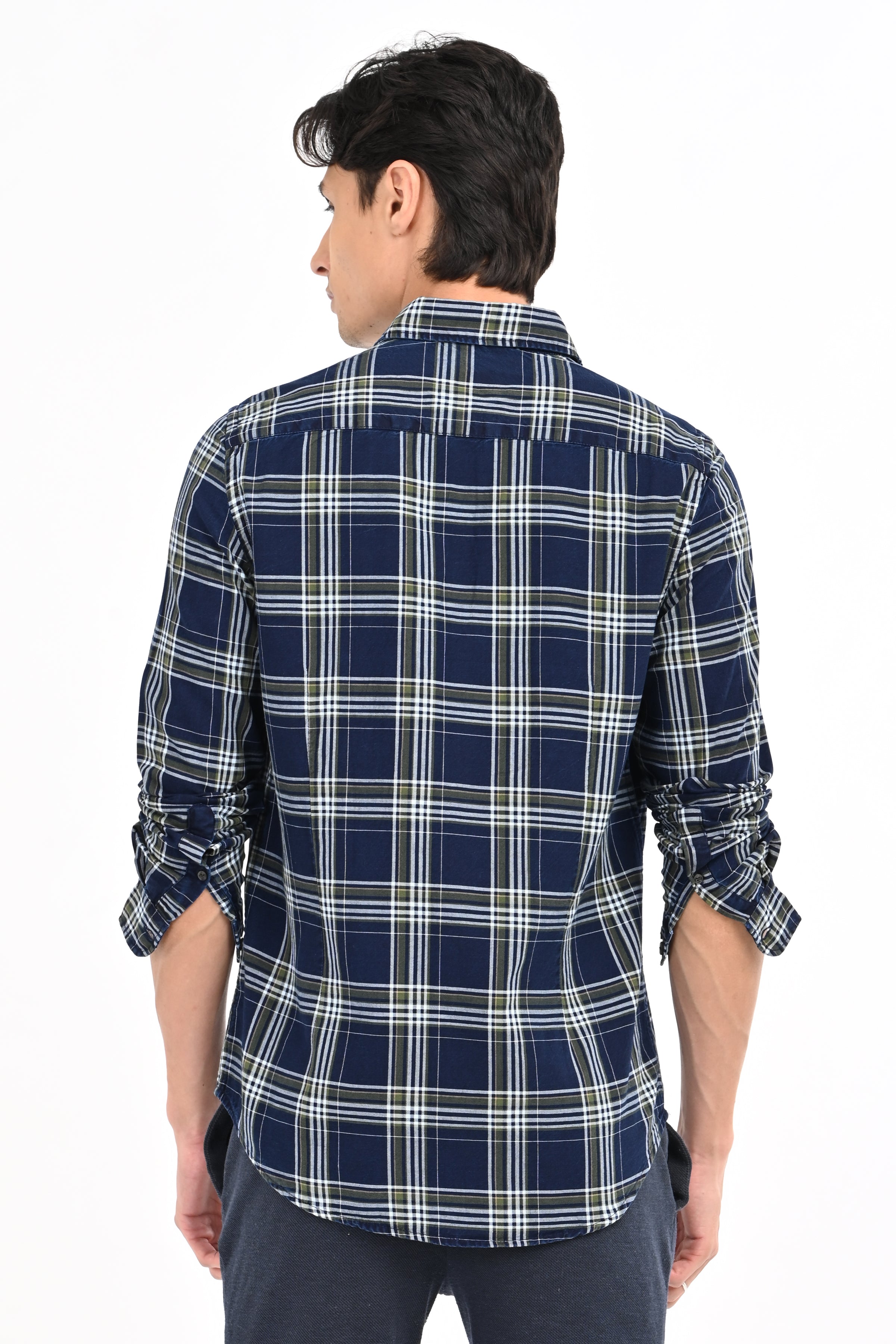 Men Carol Check Shirt
