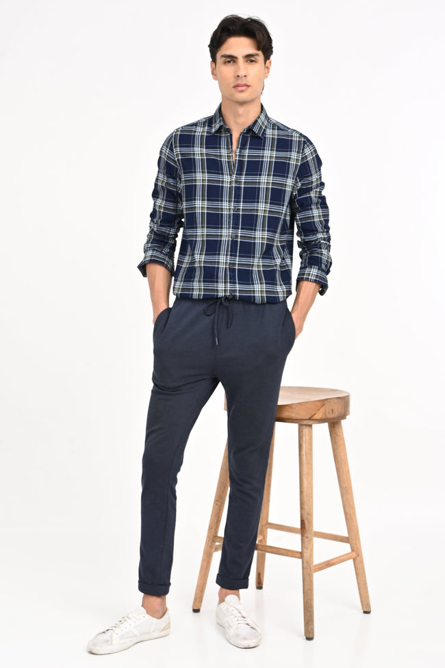 Men Carol Check Shirt