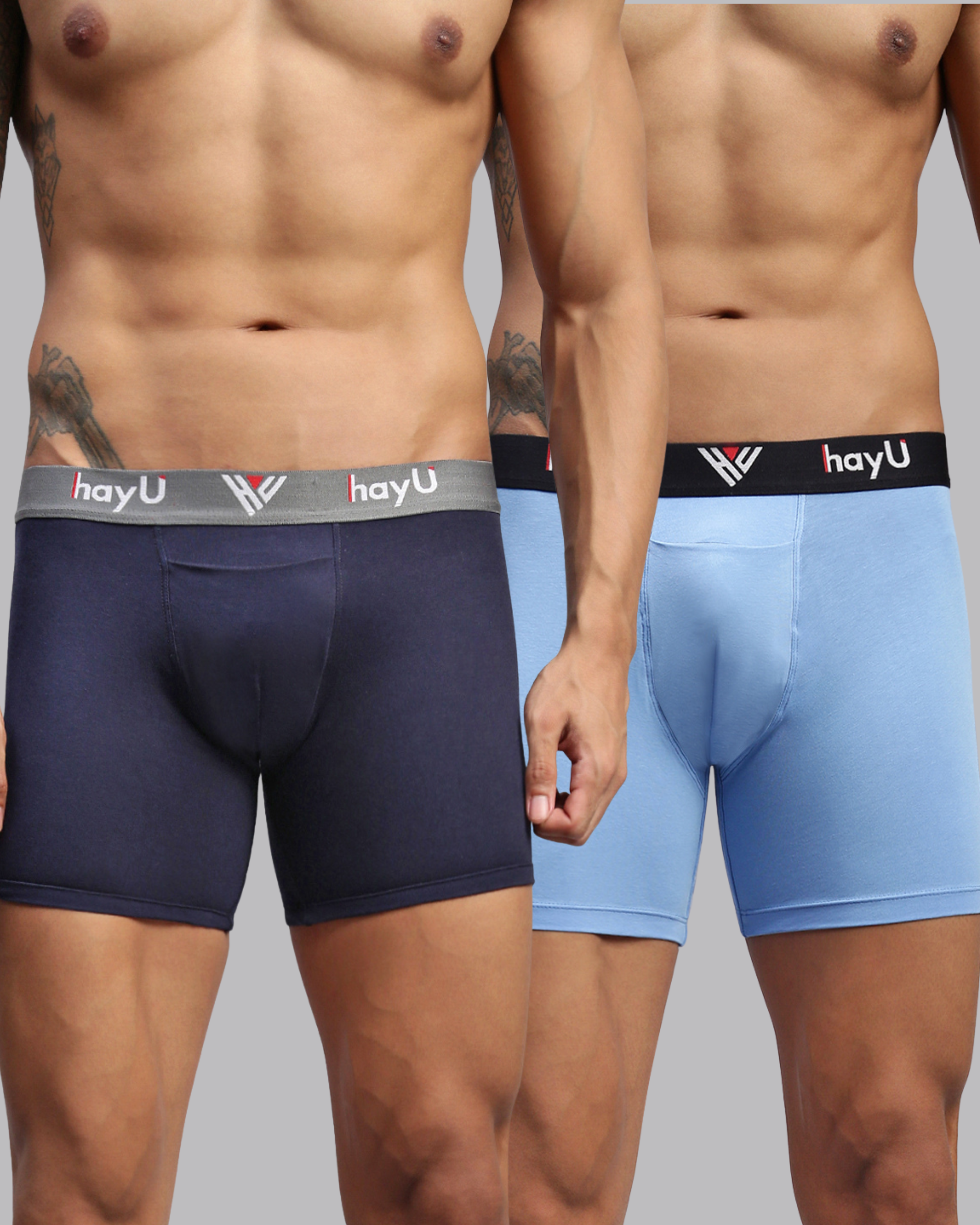 Men Pack of 2 Cotton Elastane Briefs