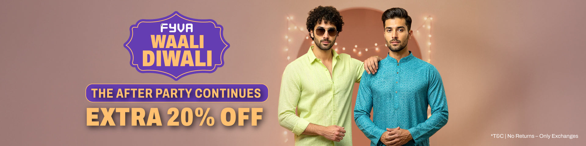 Product promotion banner