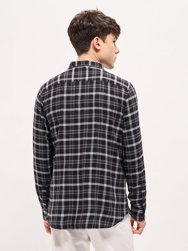 Men Black Casual Shirt