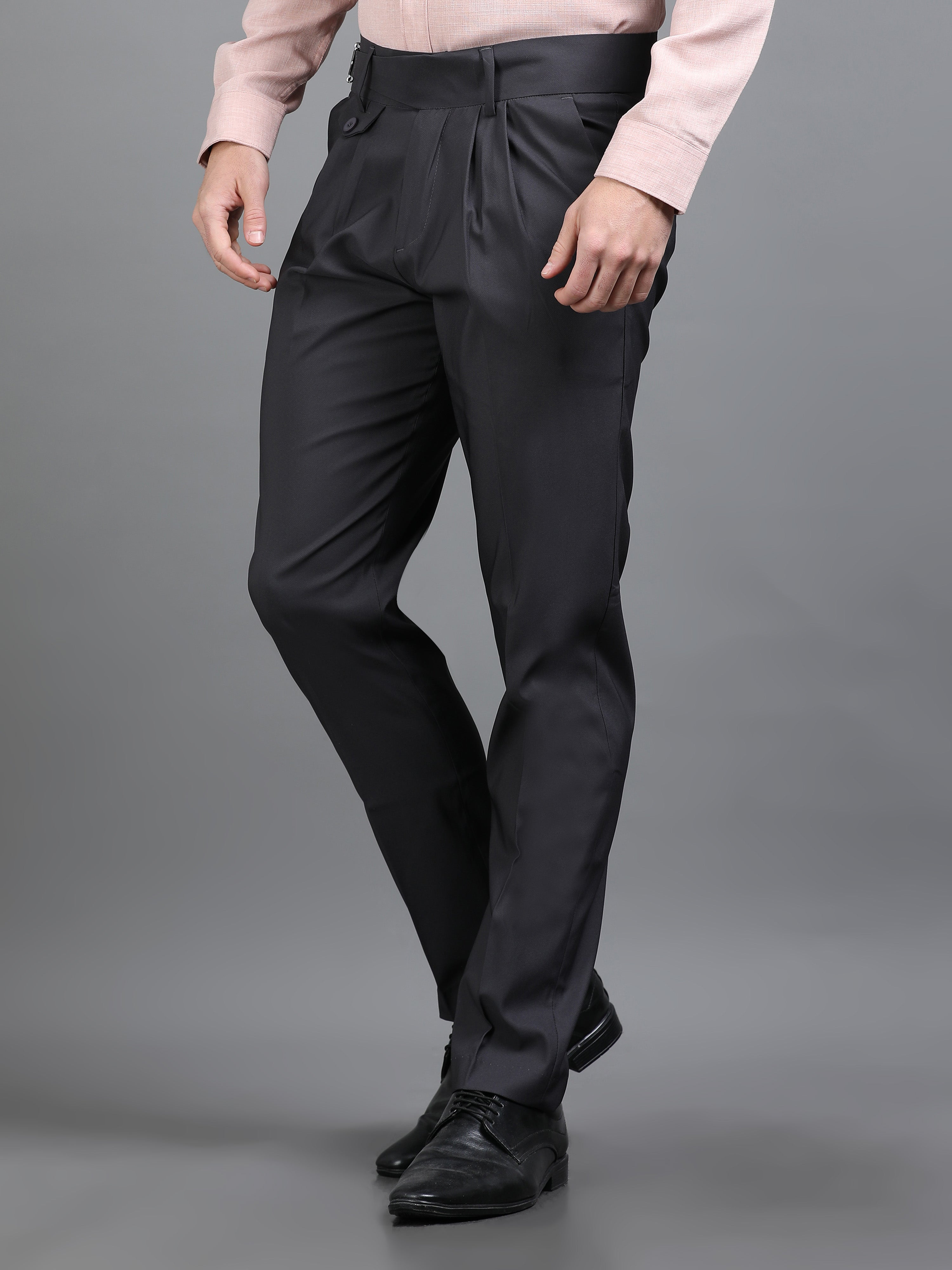 Men Rosh Charcoal Gurkha Pant