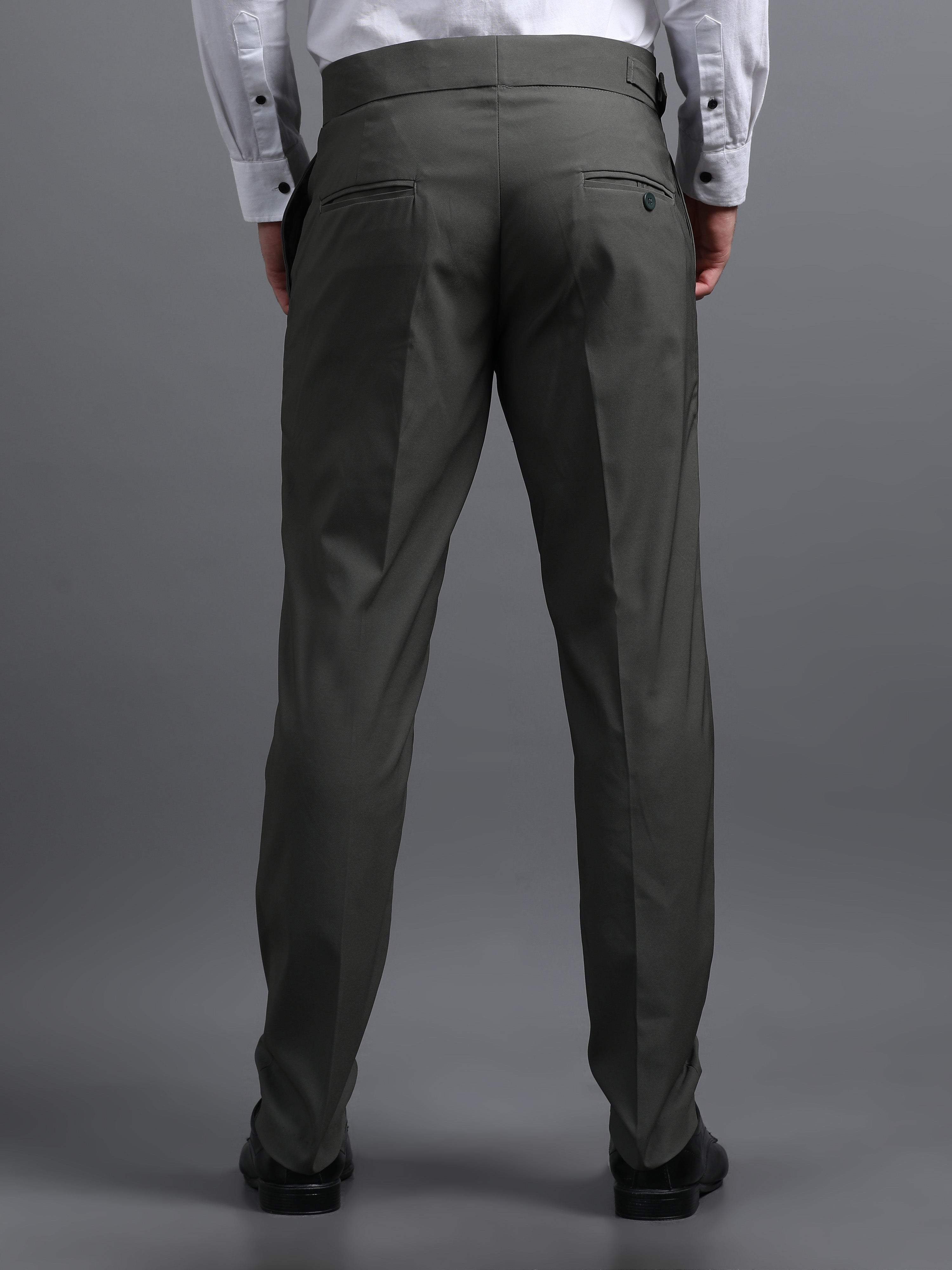 Men Rosh Olive Gurkha Pant