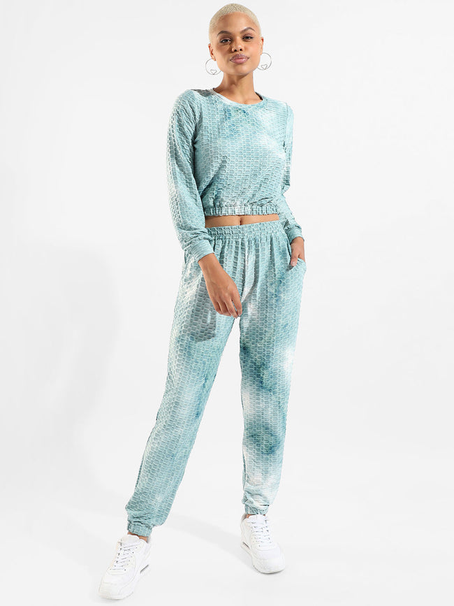 Women Multi Honeycomb Co-Ord Set