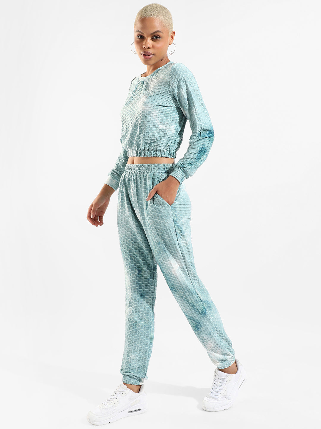 Women Multi Honeycomb Co-Ord Set