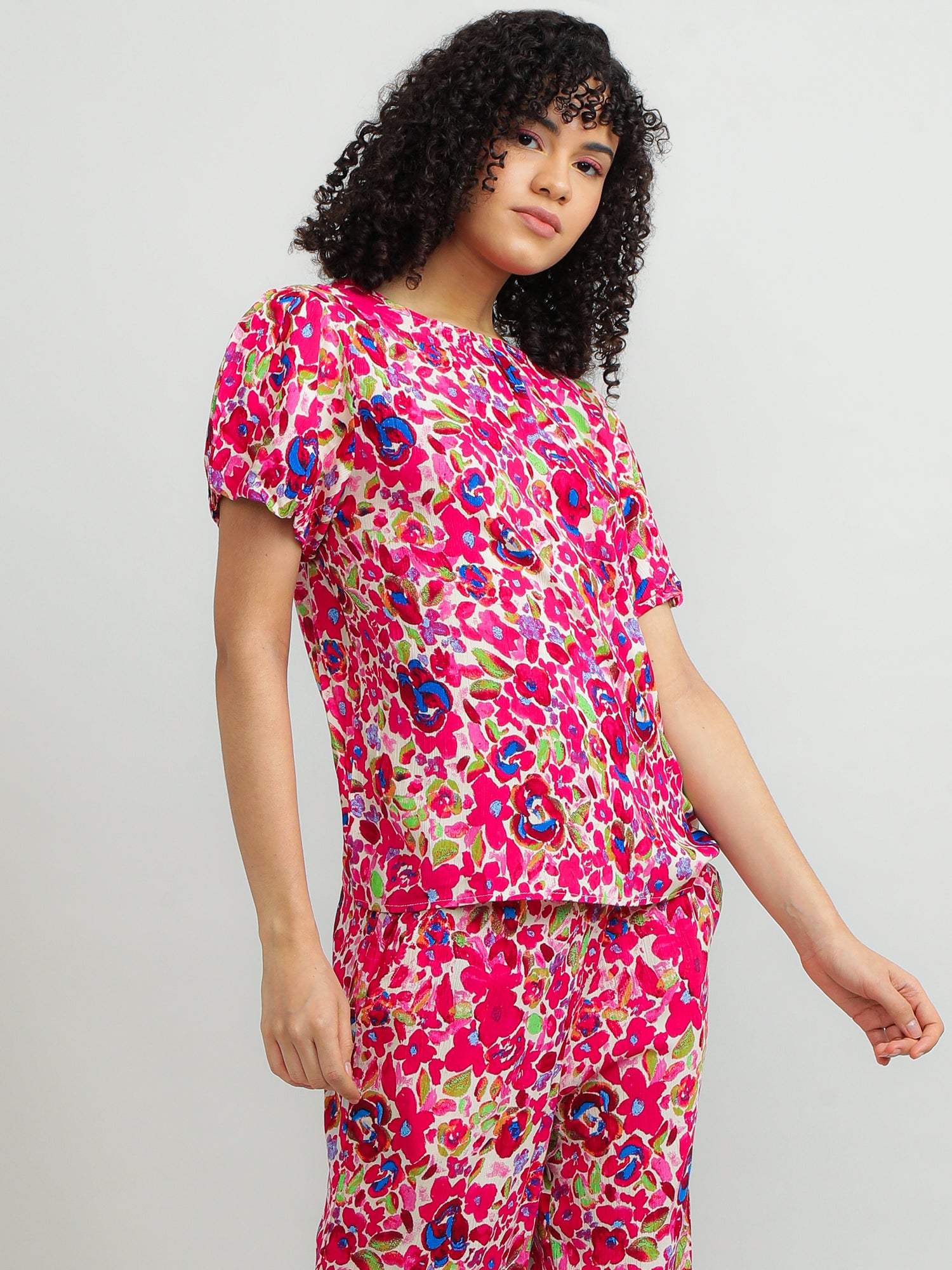 Women Viscose Fun Top