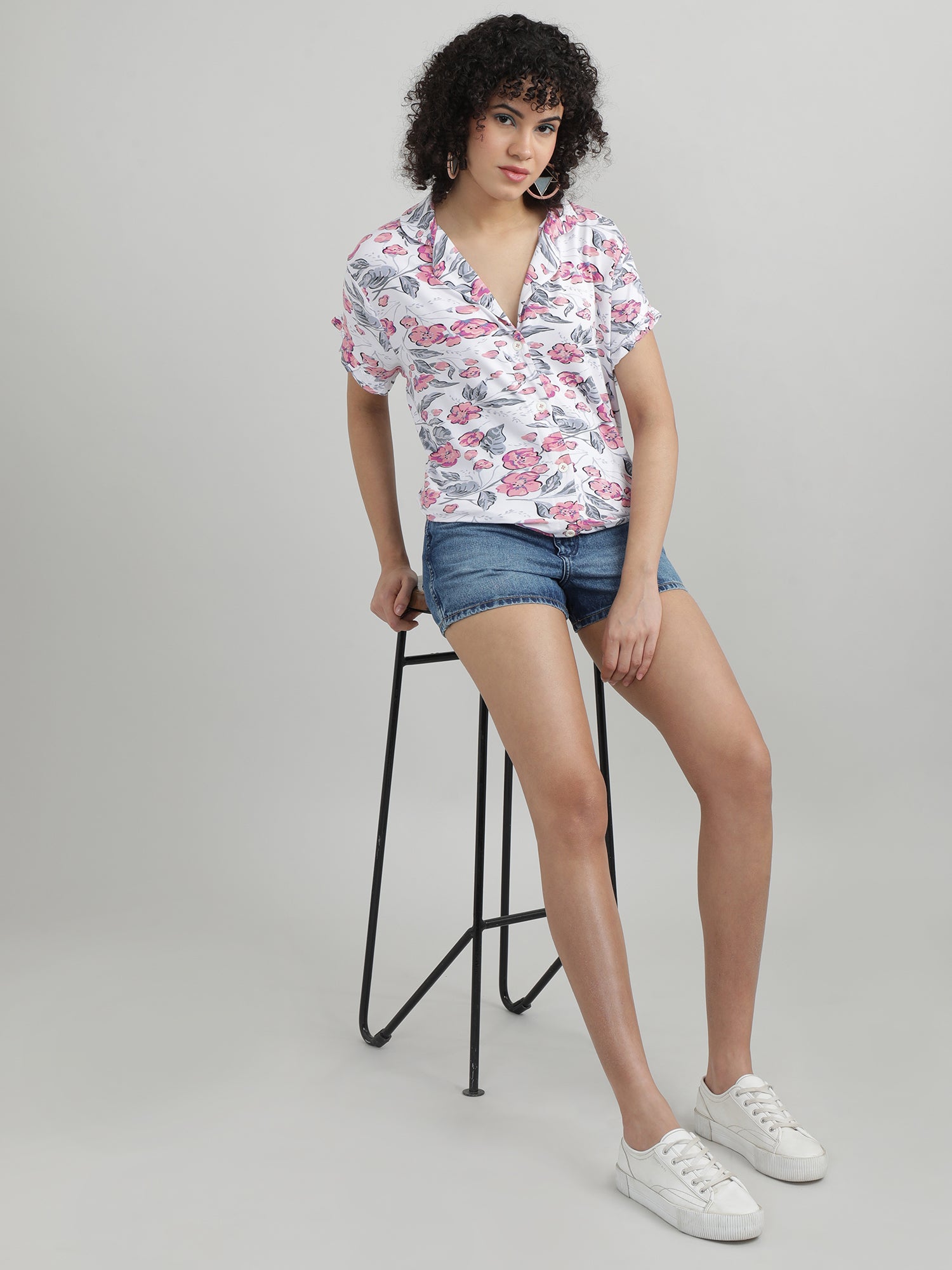 Women Floral Relaxed Fit Sleepwear