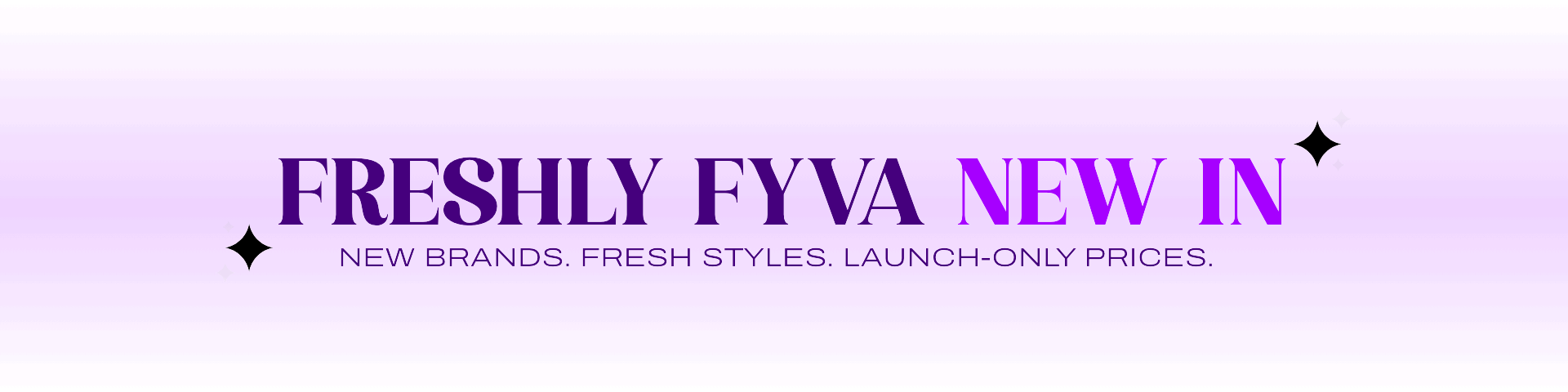 Product promotion banner