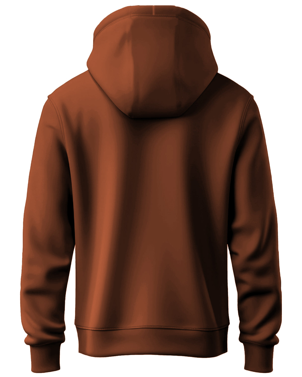 Men Brown Anime Hoodies