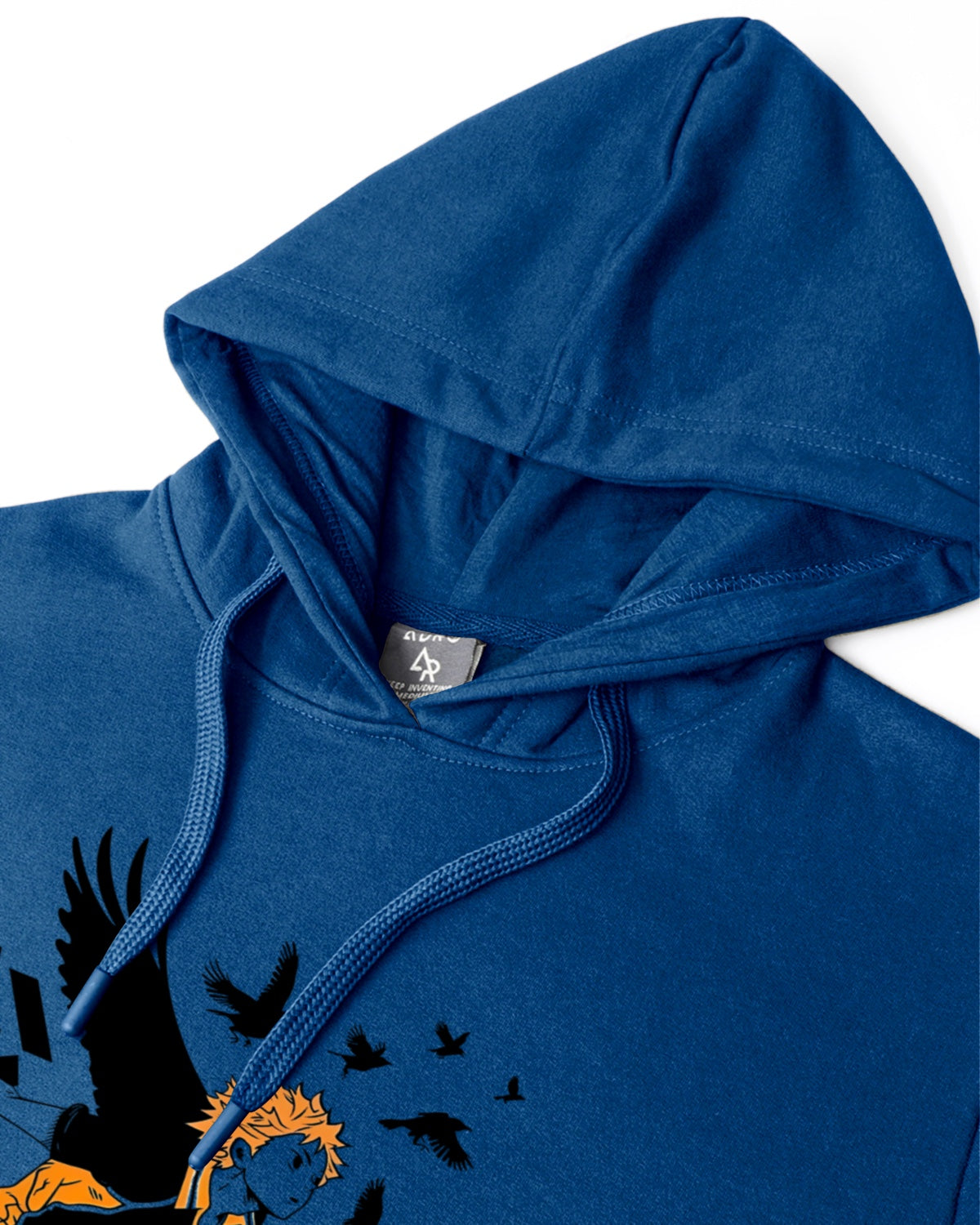 Men Blue Anime Hoodies