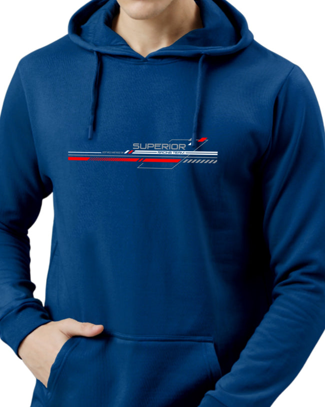 Men Blue Anime Hoodies