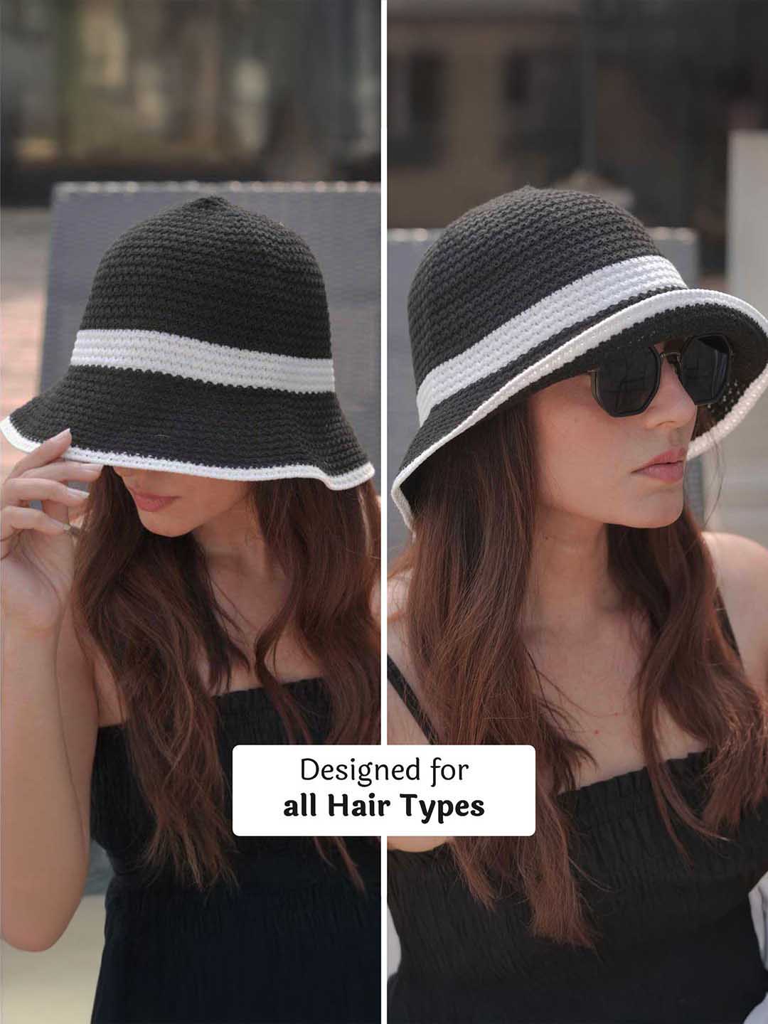 Multi Crochet Bucket Hat