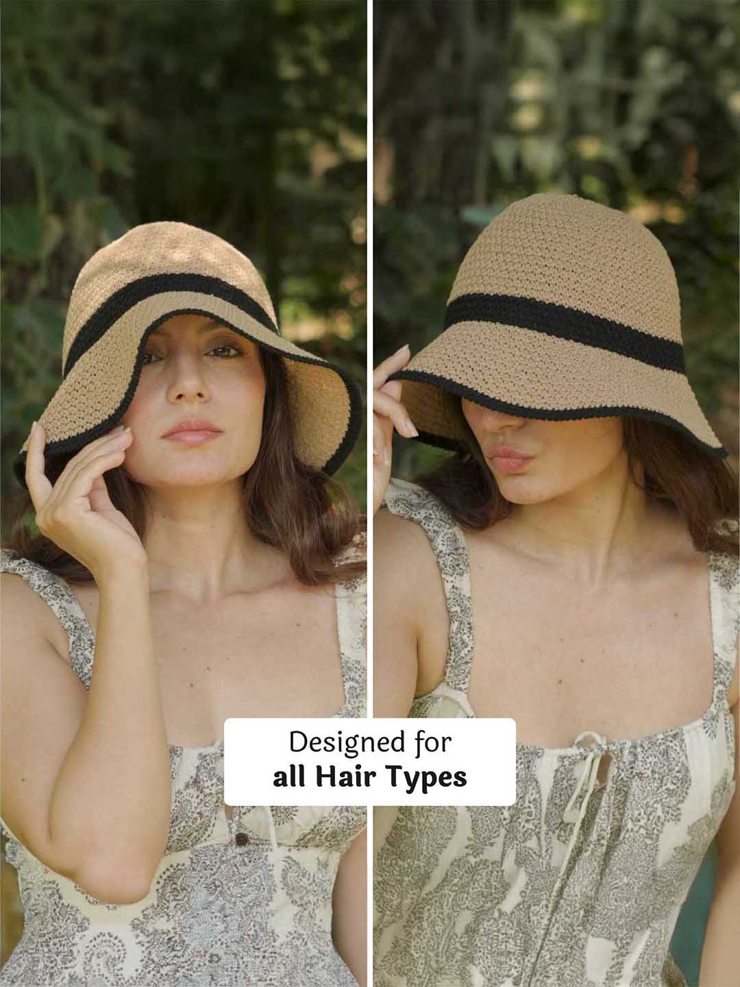 Multi Crochet Bucket Hat