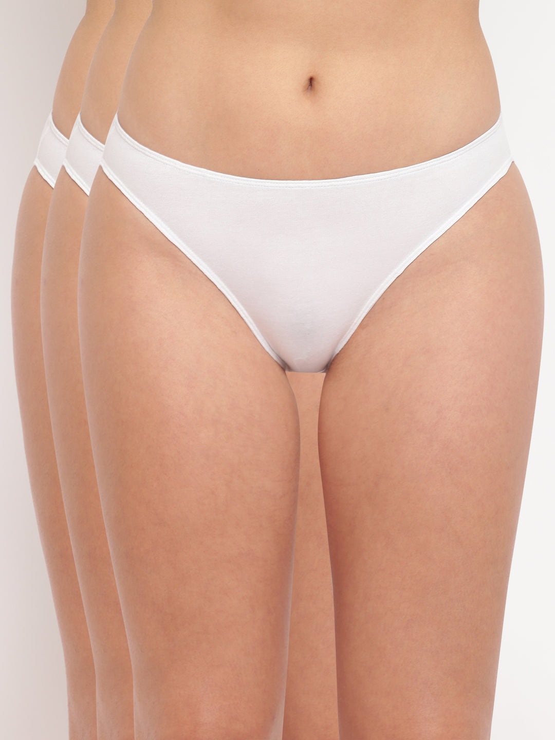 Women Glamo Rise High Leg Brief Pack of 3