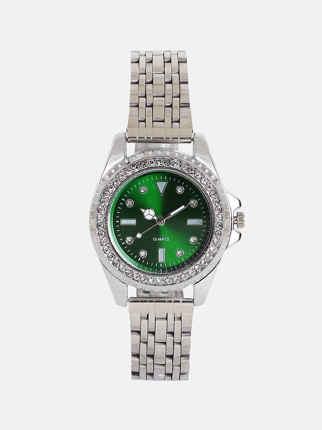 The Kinova Round Watch - Metallic Silver