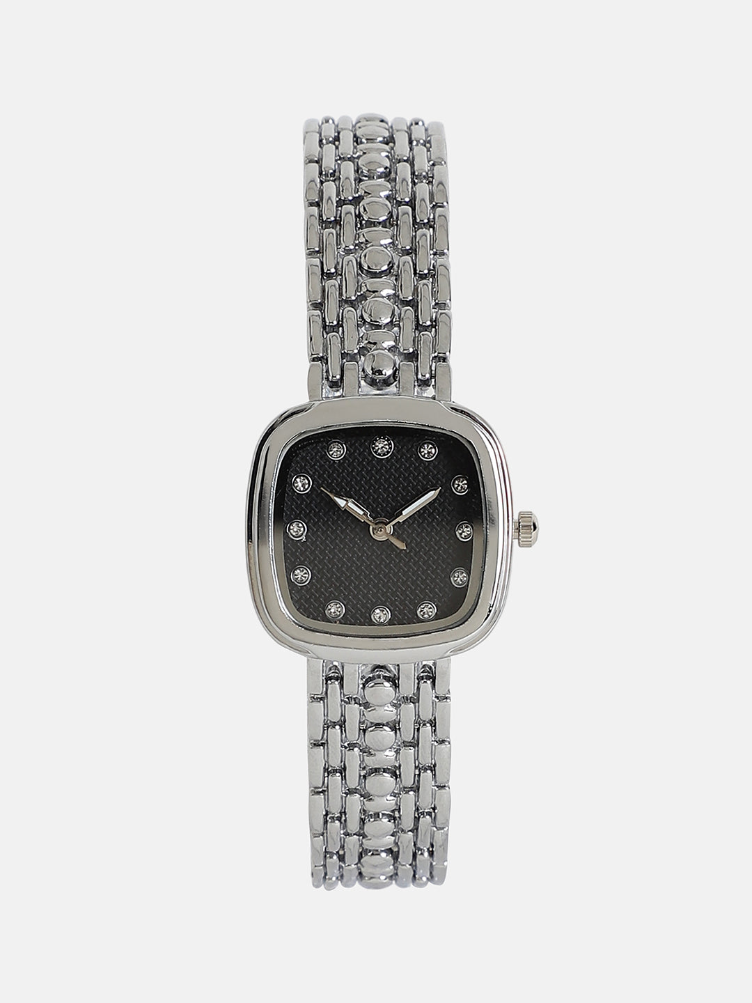 The Amun Square Watch - Metallic Silver
