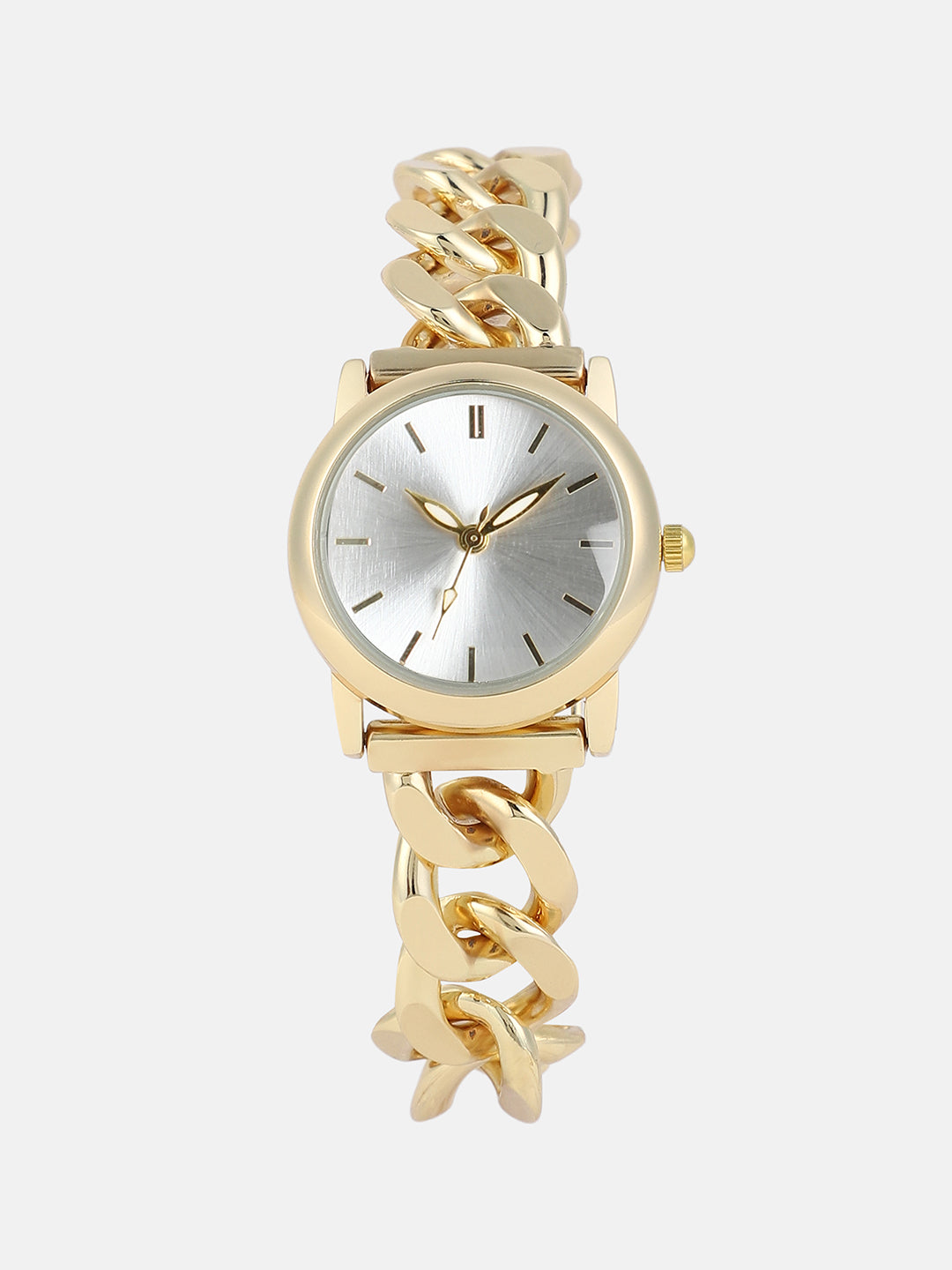 The Sova Chainlink Round Watch