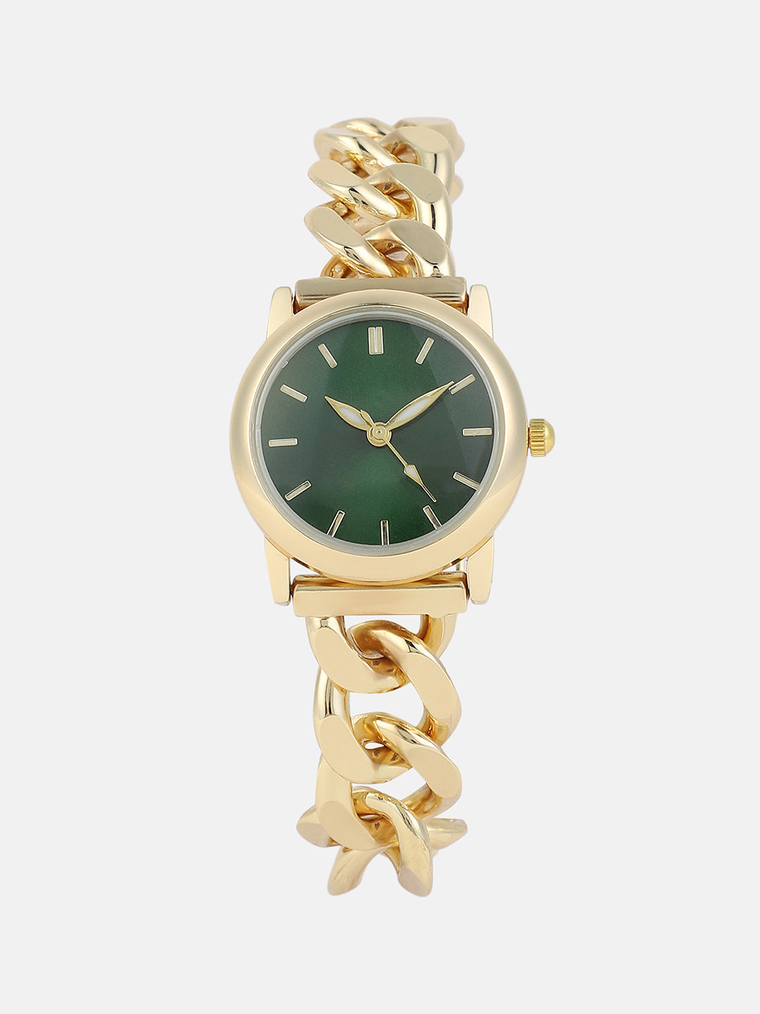 The Sova Chainlink Round Watch
