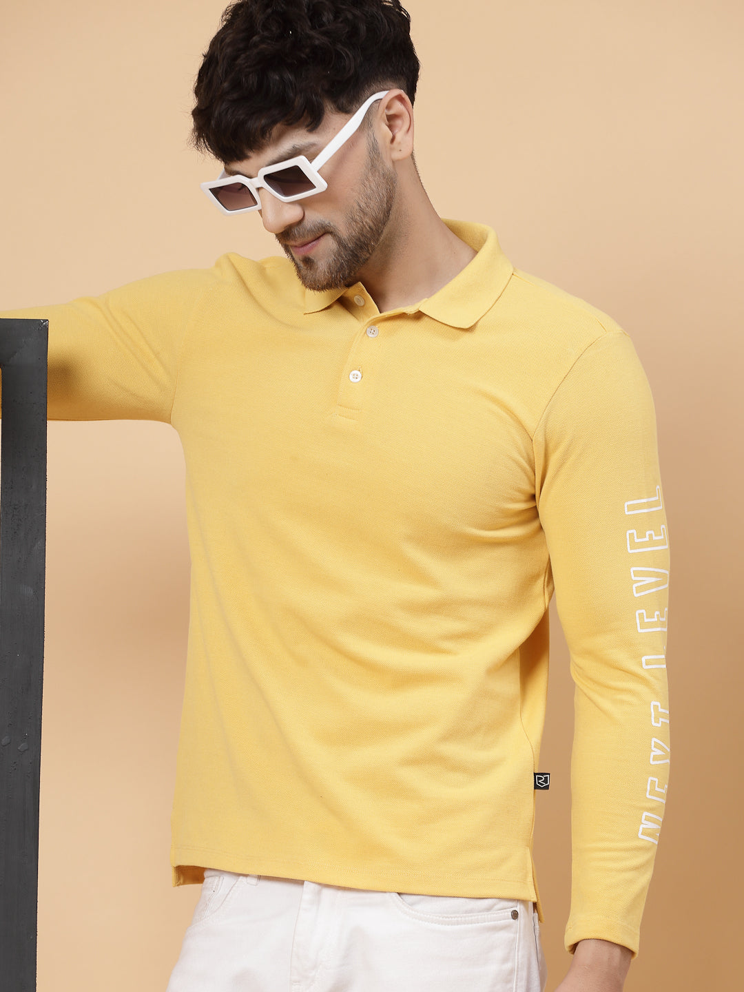 Men Level Up Polo T-Shirt