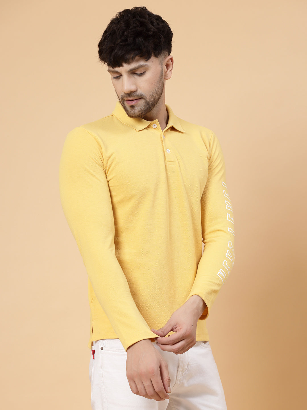 Men Level Up Polo T-Shirt