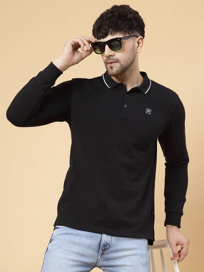 Men Minimalist Polo Tshirt