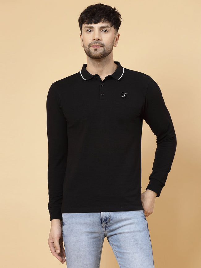 Men Minimalist Polo Tshirt