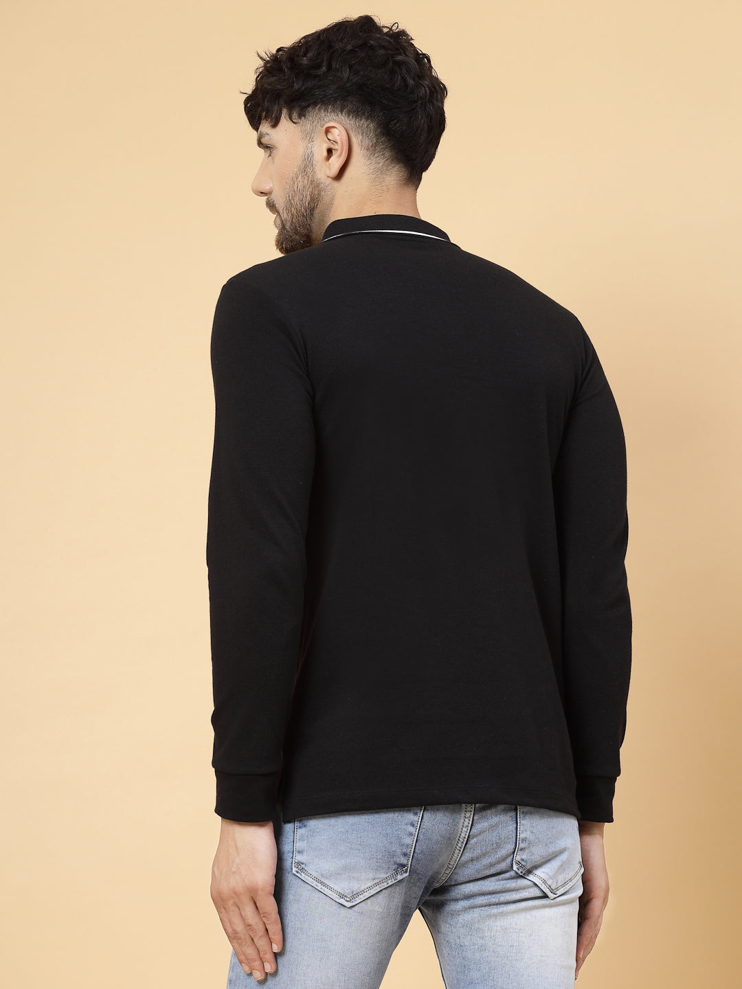 Men Minimalist Polo Tshirt