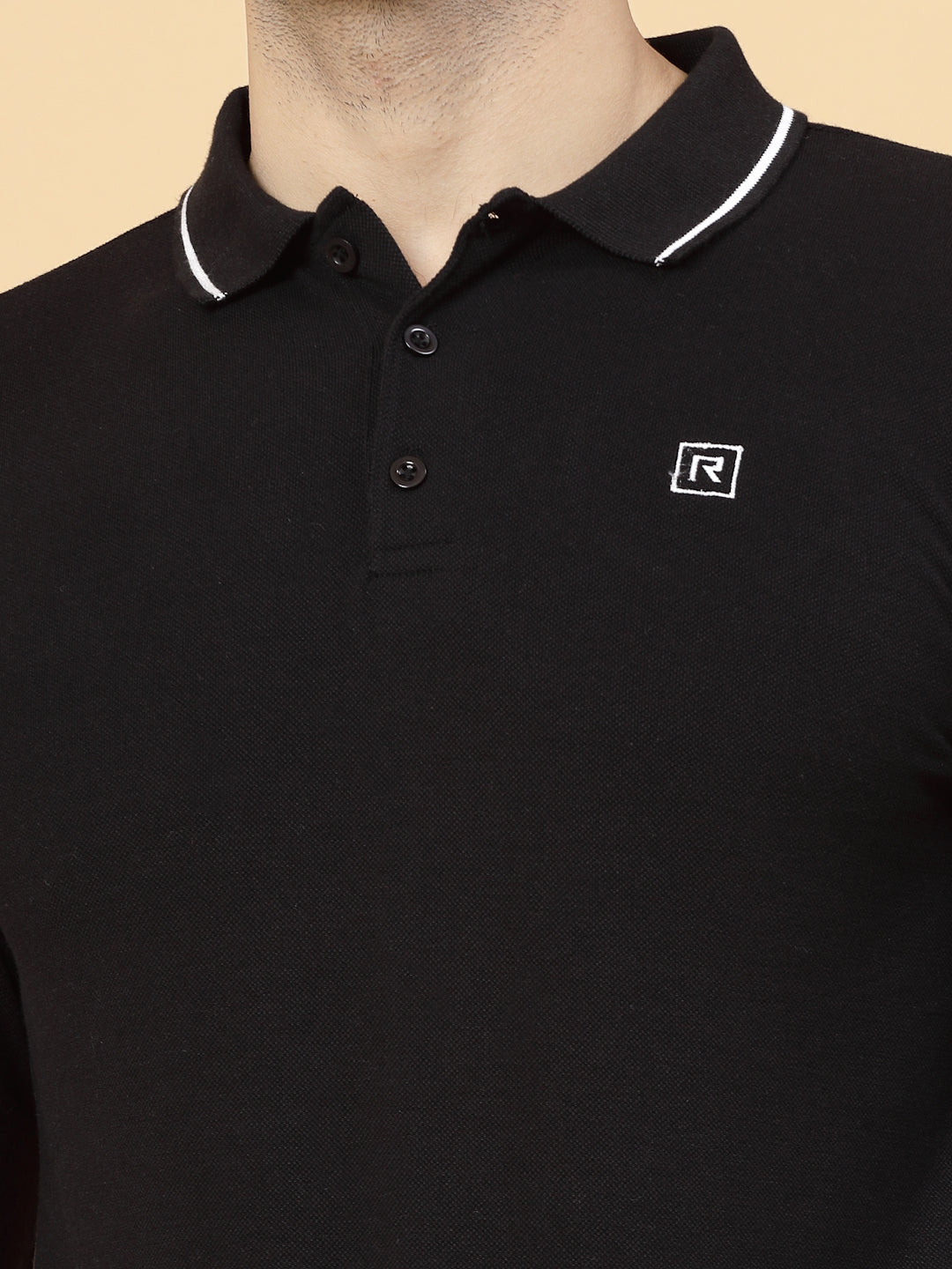 Men Minimalist Polo Tshirt