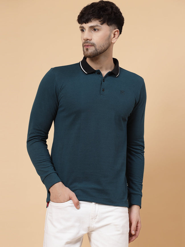 Men Minimalist Polo Tshirt