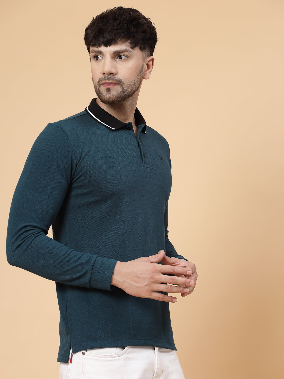 Men Minimalist Polo Tshirt