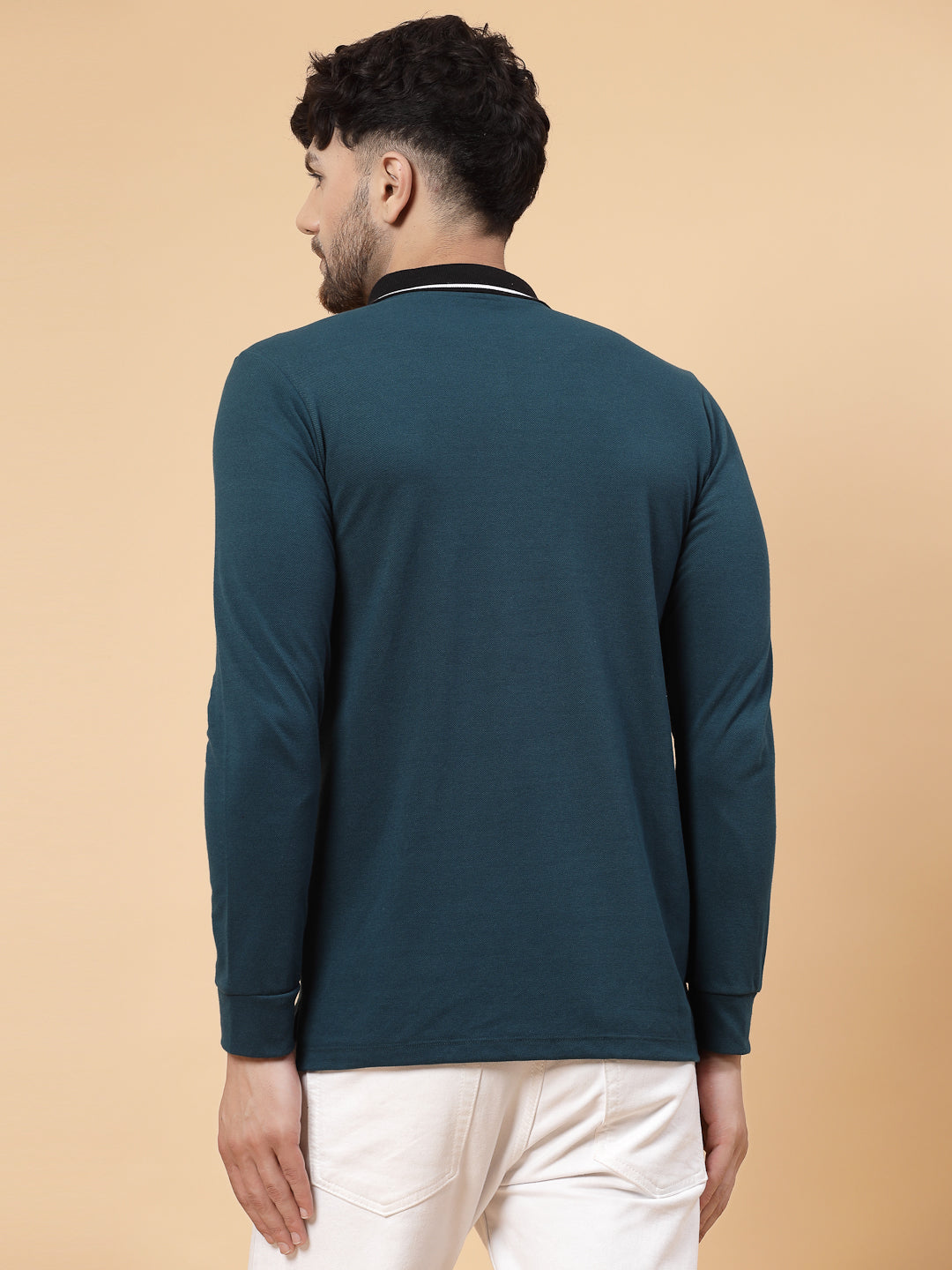 Men Minimalist Polo Tshirt