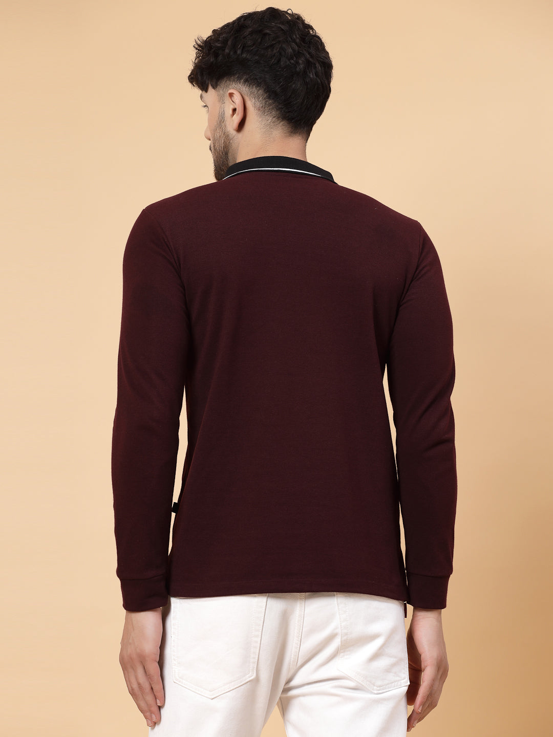 Men Minimalist Polo Tshirt