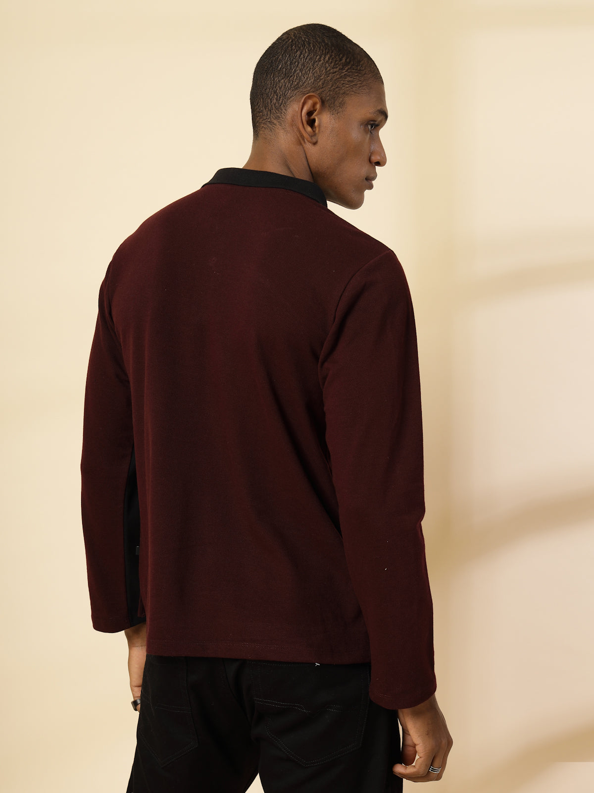 Men Polo Colorblock TShirt