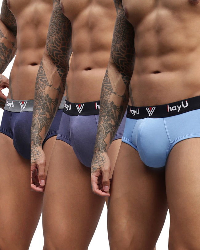 Men Pack of 3 Cotton Stretch Brief